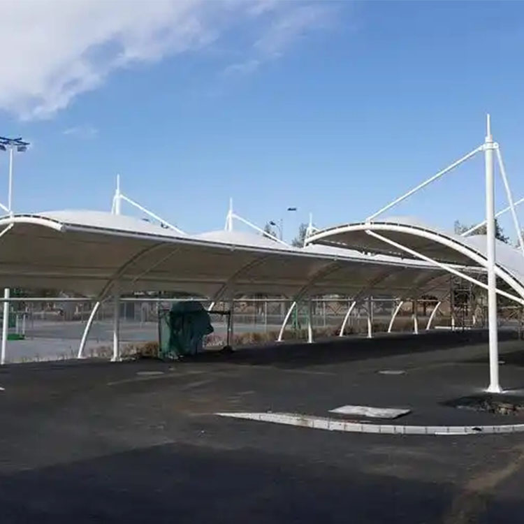 浪卡子县膜结构电动车棚