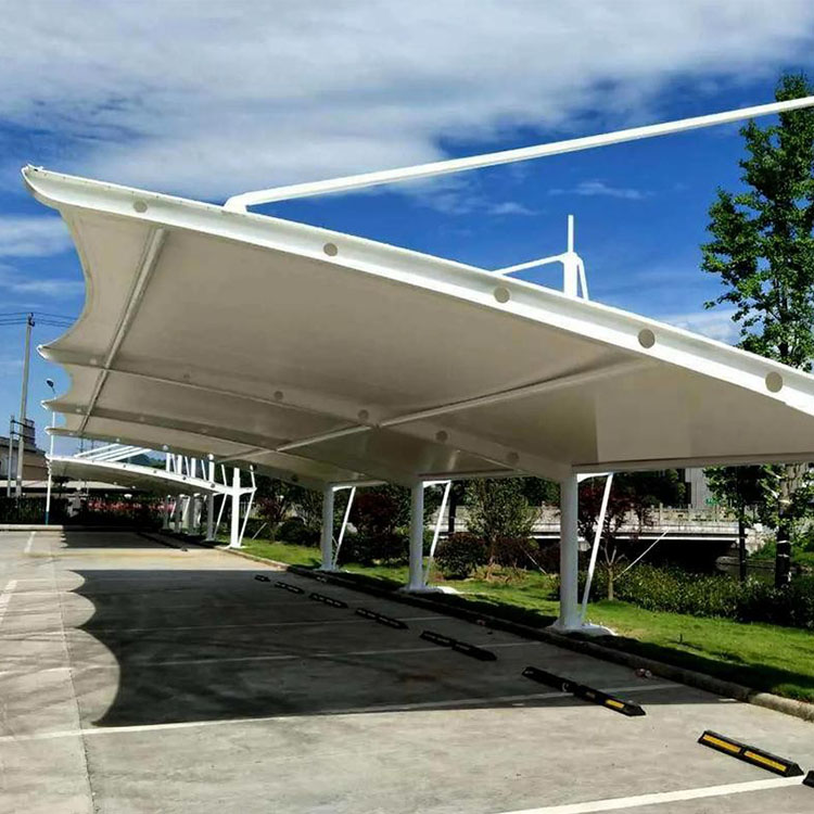 浪卡子县膜结构汽车棚